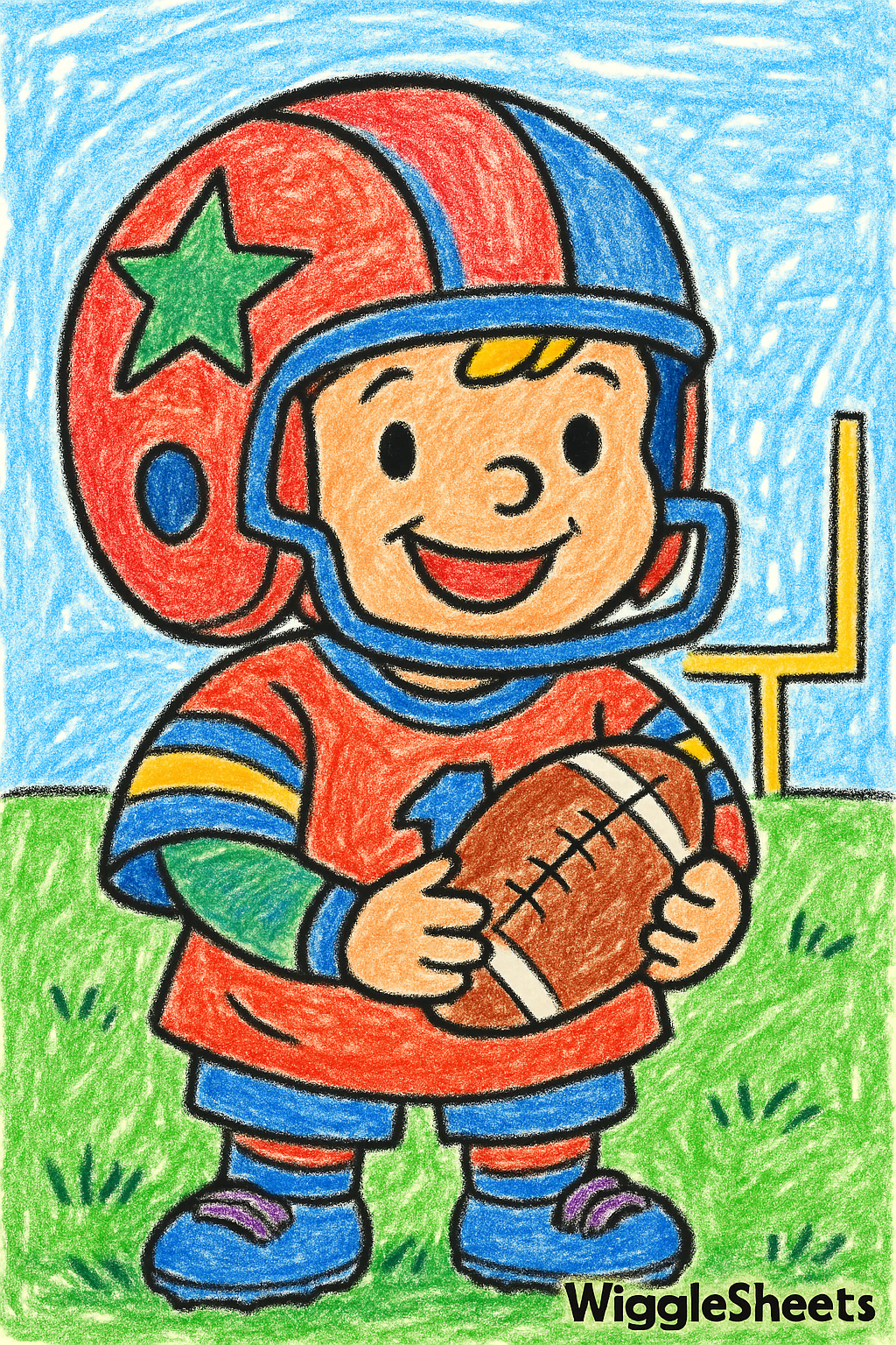 Football or NFL Coloring Pages