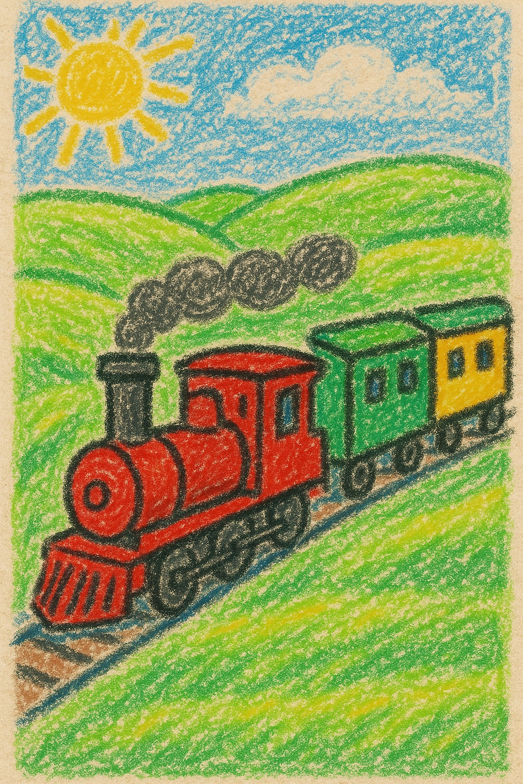 Train Coloring Pages