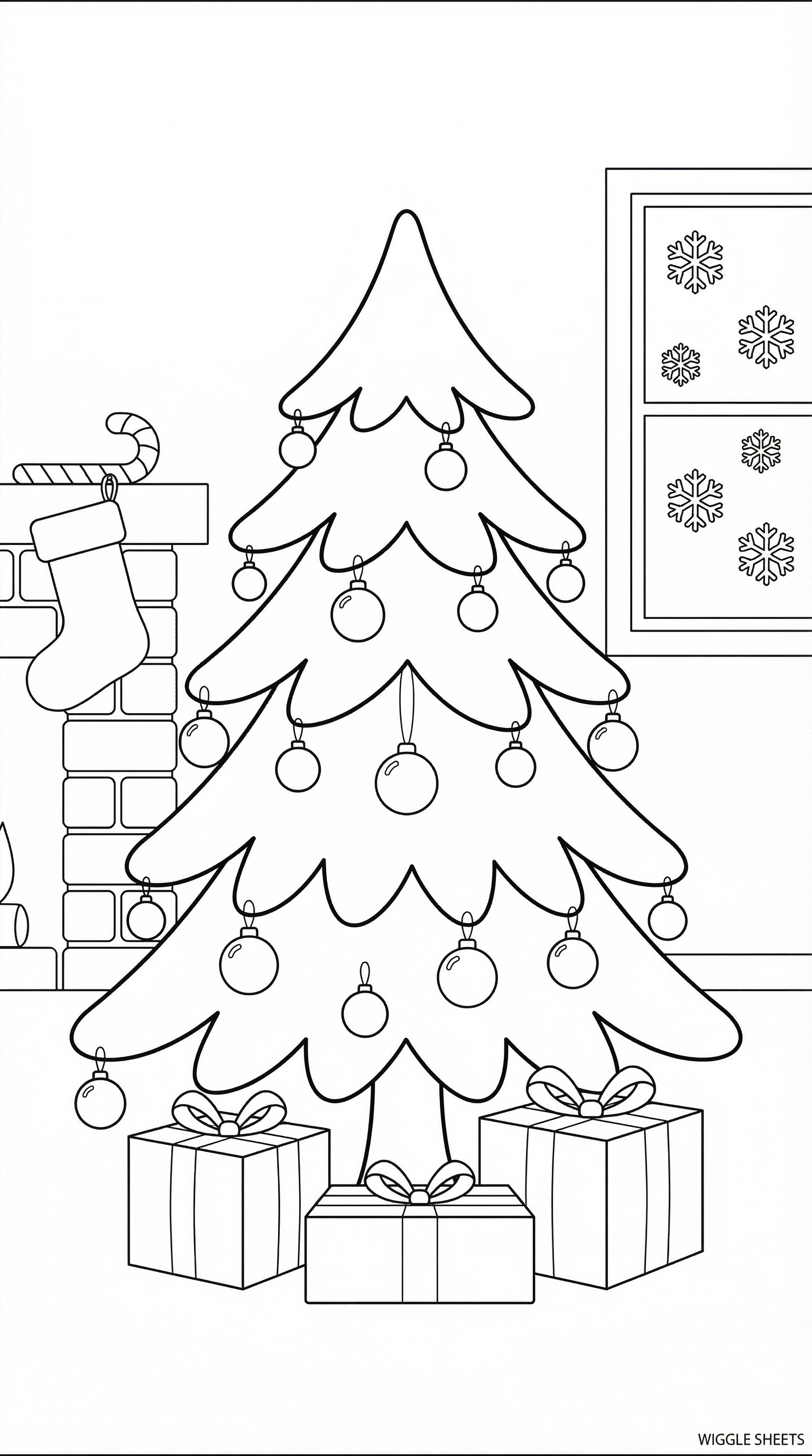 Christmas Coloring Page