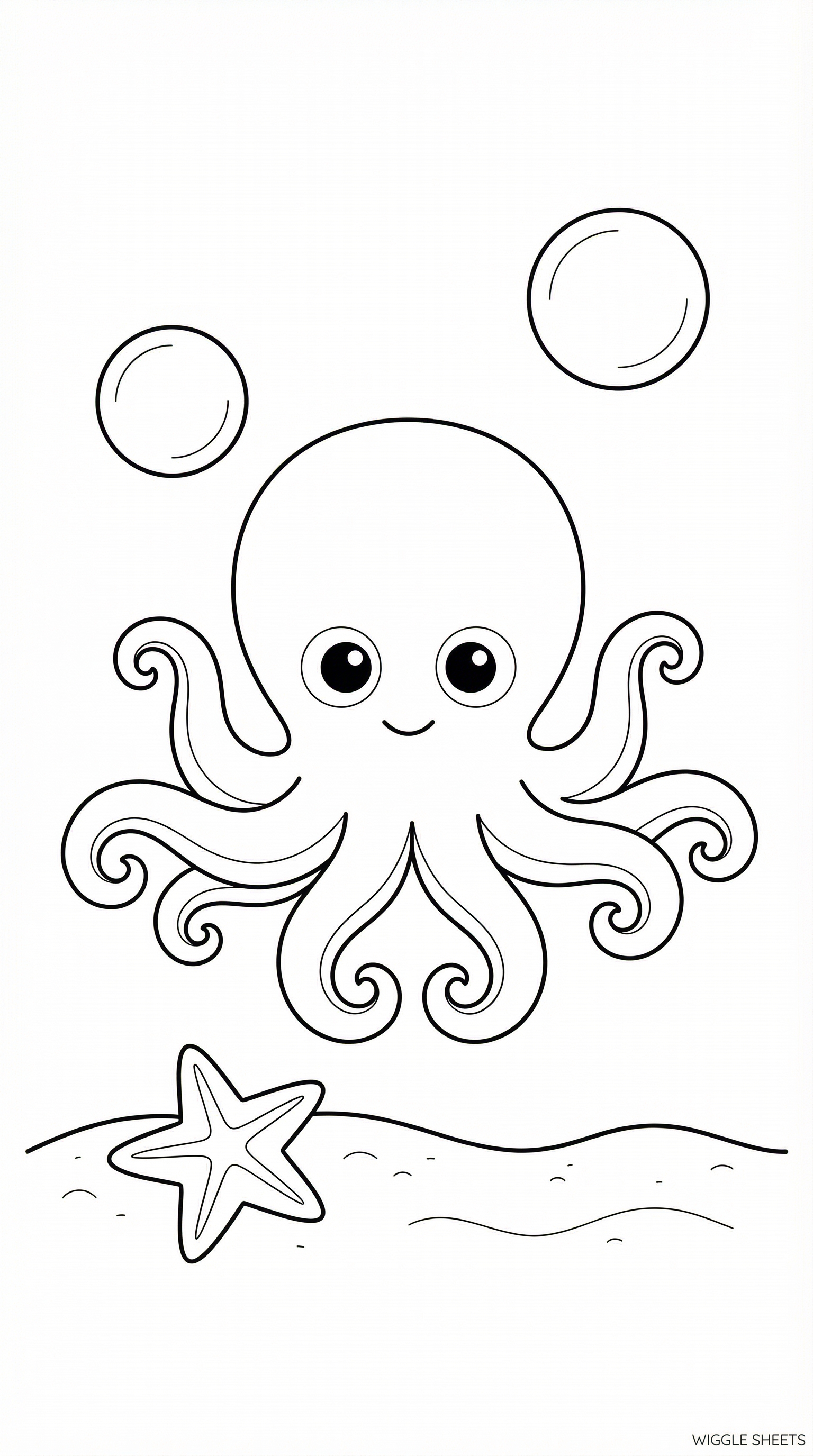 Octopus Coloring Page