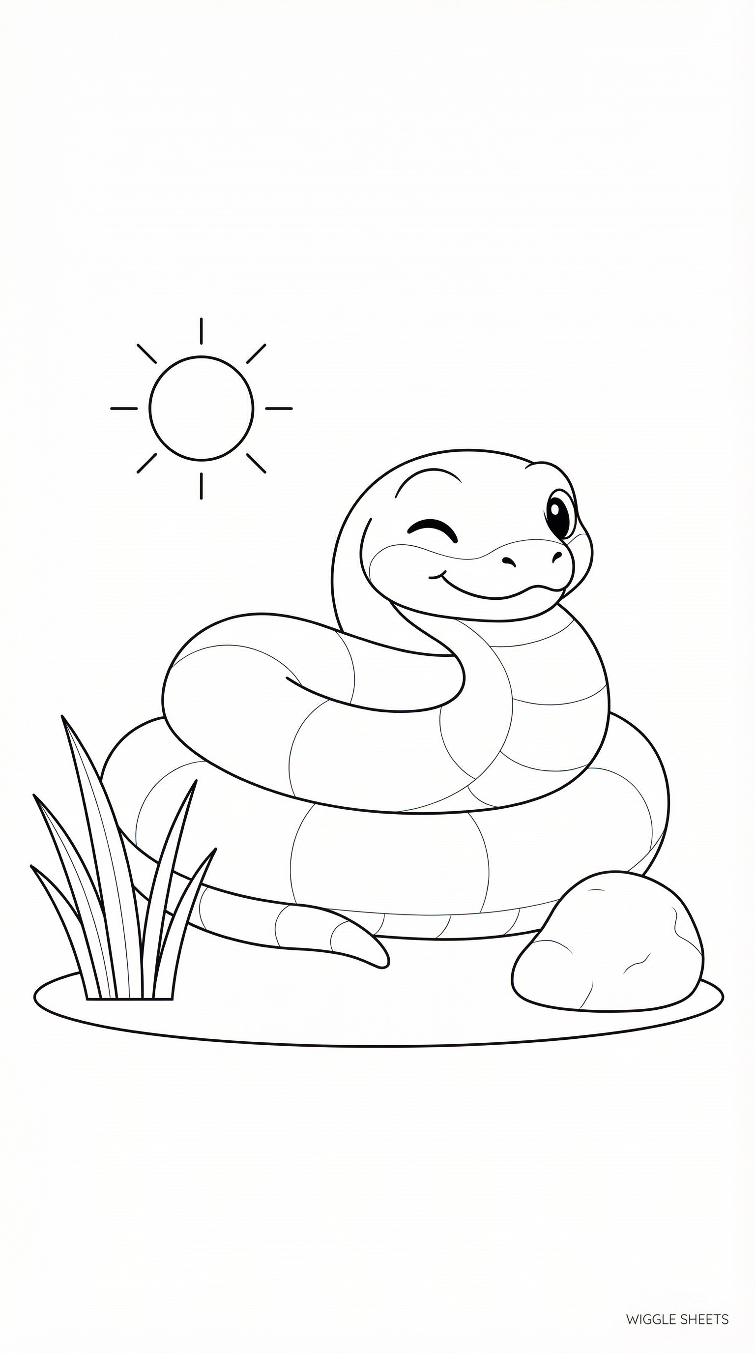 Cartoon Snake