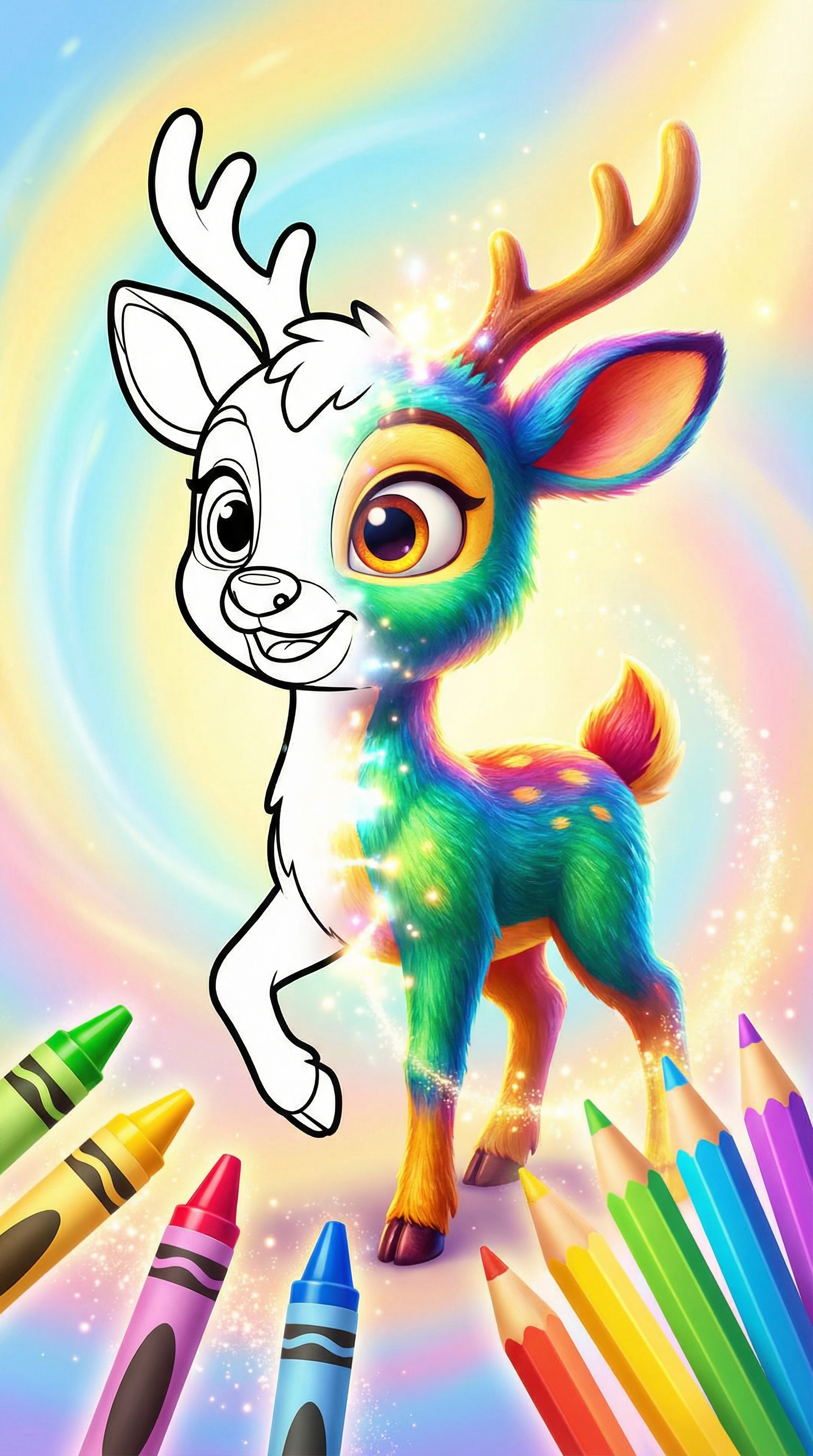 Deer Coloring Pages