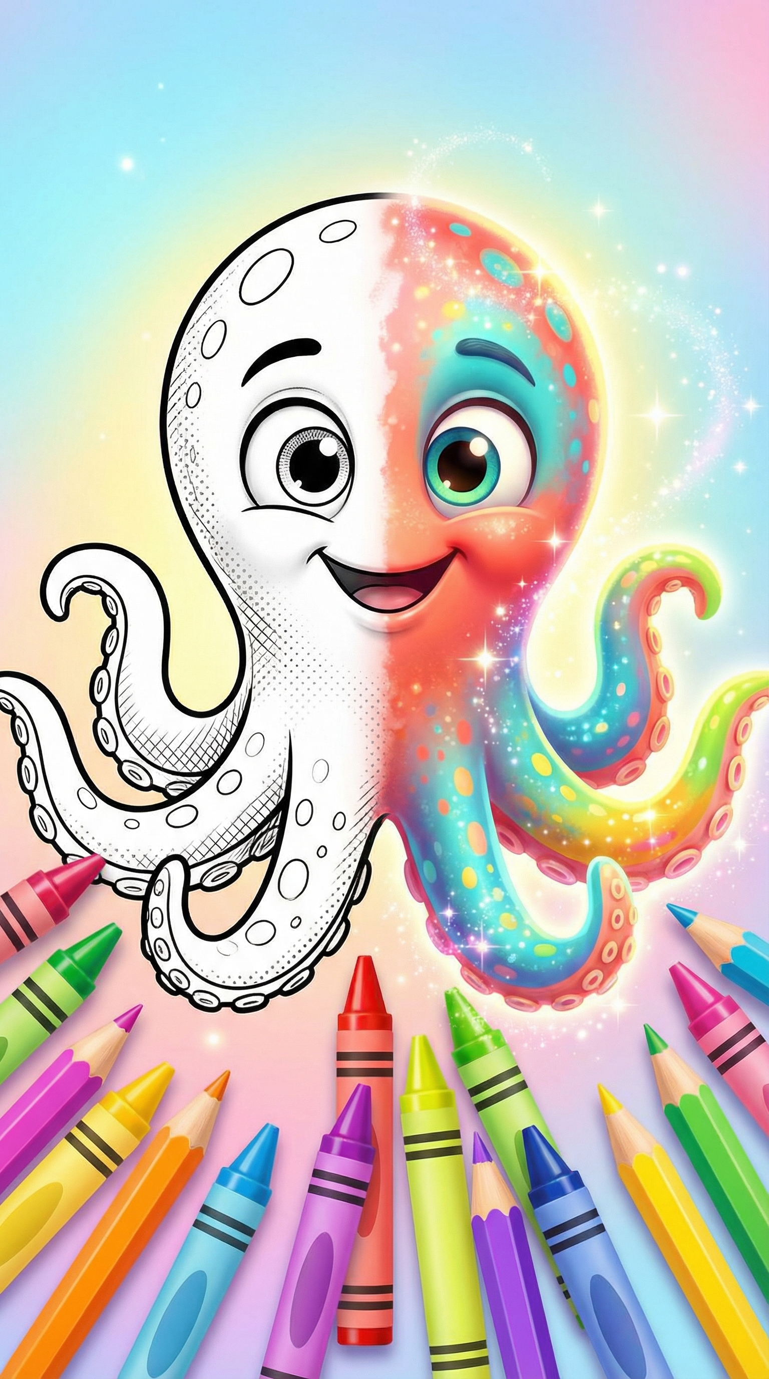 Octopus Coloring Pages