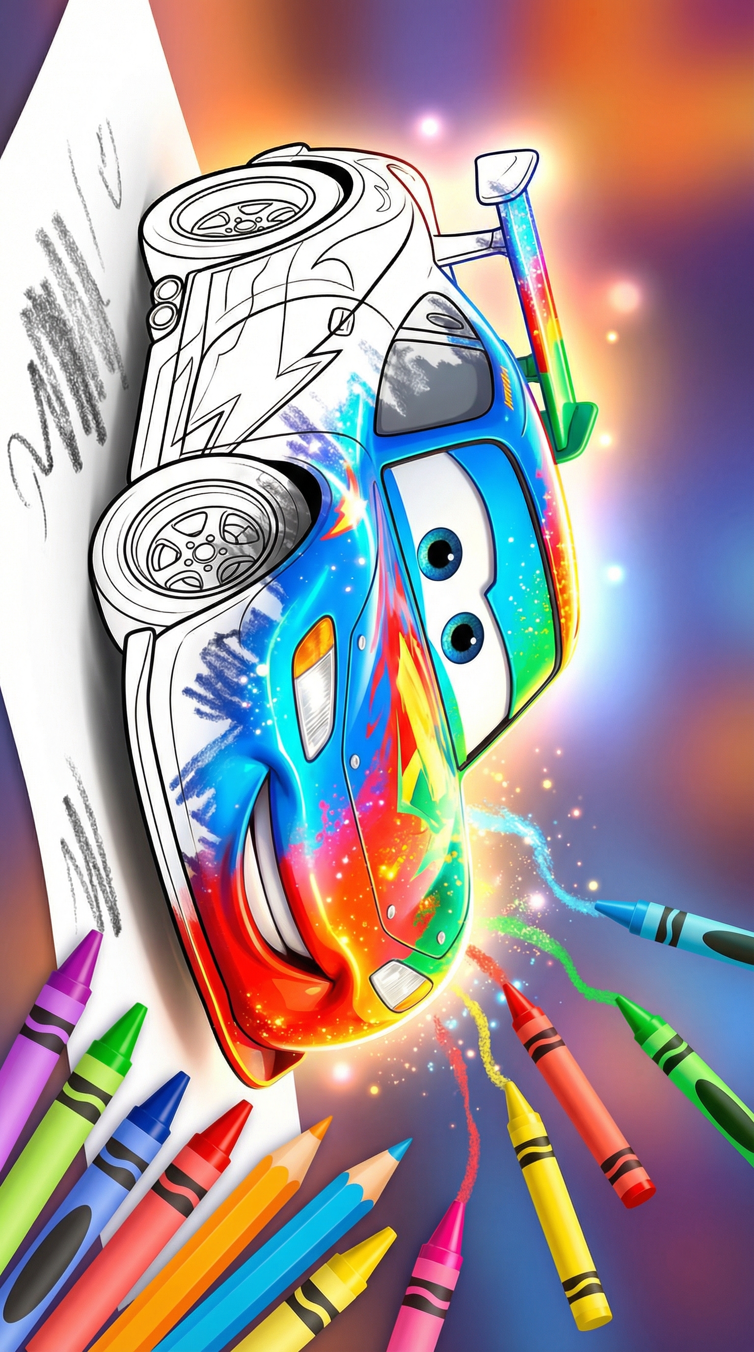 Race Car Coloring Pages